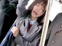 吉野篤史　大勢の人がいる満員電車内で制服JKが自身を触ってくる痴漢男性の手に快感を覚えてしまいやがて自ら求めてしまう禁断のドキドキH 小倉七海 SENZURI TUBE 女性向け無料アダルト動画